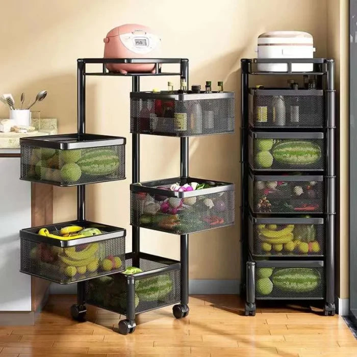 5 Layer Kitchen Rack (Square)