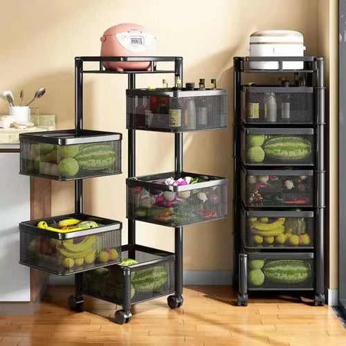 5 Layer Kitchen Rack (Square)