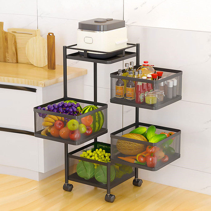 4 Layer Kitchen Rack (Square)