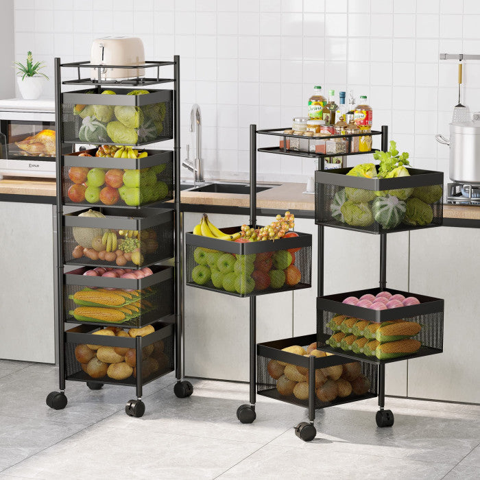 5 Layer Kitchen Rack (Square)